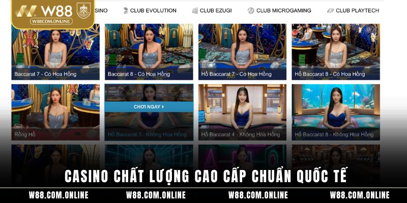 Casino chất lượng cao cấp chuẩn quốc tế
