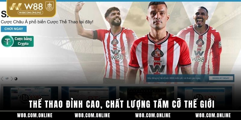 Thể thao đỉnh cao, chất lượng tầm cỡ thế giới